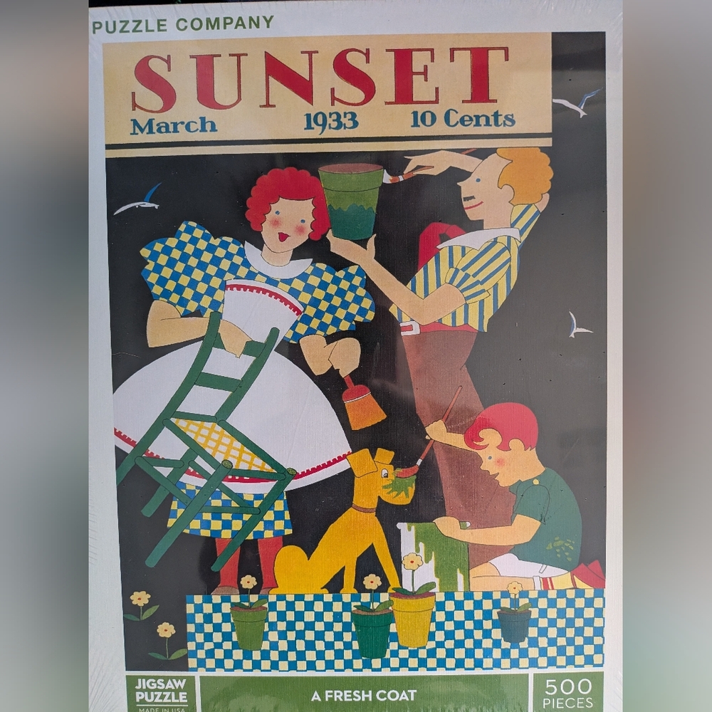 Sunset Magazine Limited Edition Puzzles - Picture 2 of 2